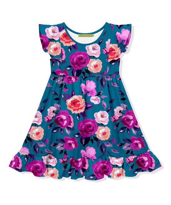 Exclusive Discount 🌟 Millie+ By Millie Loves Lily Teal & Purple Rose ...